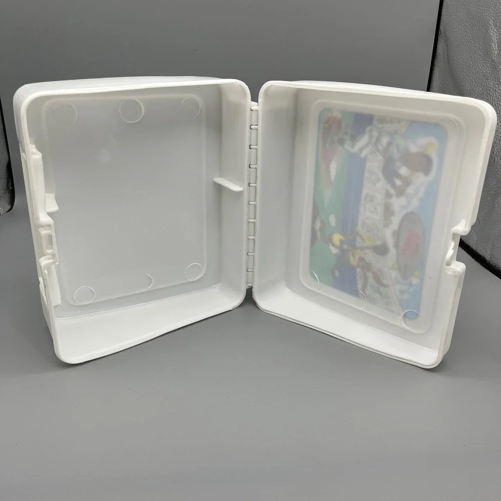Vintage Nestle Quik Baseball Plastic Lunch‎ Box 1980s Collectible